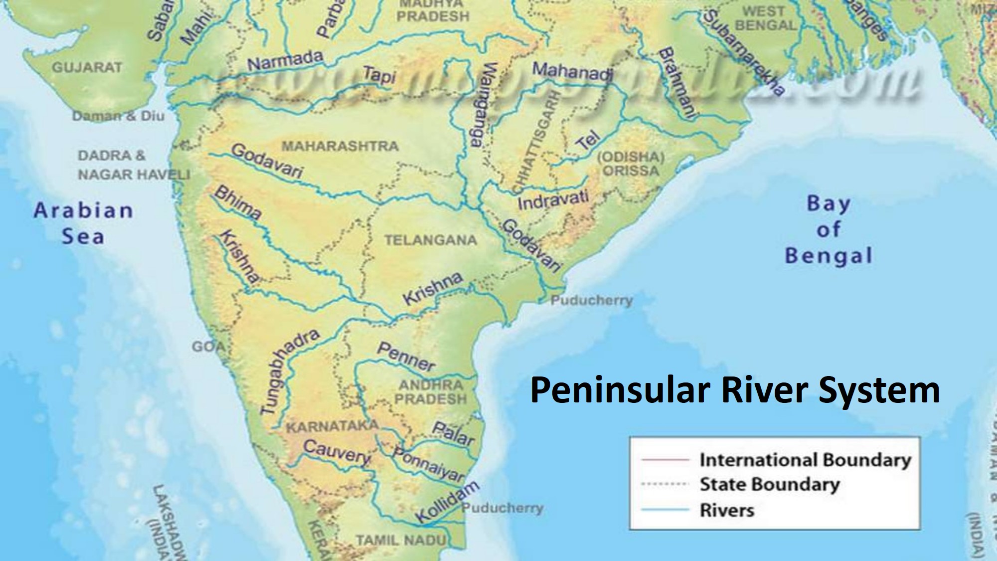 largest peninsular river